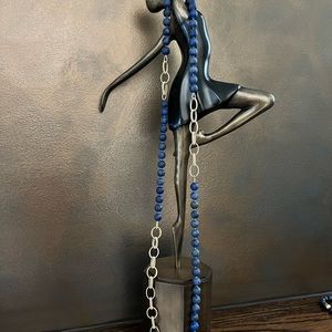 Specialty boutique 24” necklace. Can be doubled. High quality and weight.